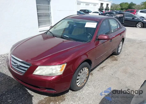 2009 Hyundai Sonata Gls from USA, damaged, VIN 5NPET46C09H436482